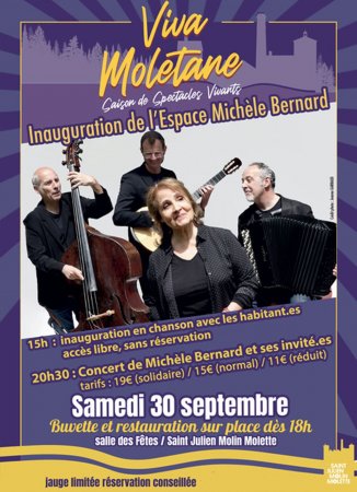 Inauguration Espace Michèle Bernard